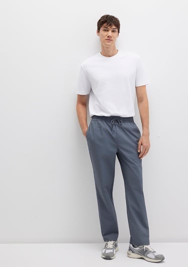  Mavi Lacivert Spandex Pantolon 0010463-80776