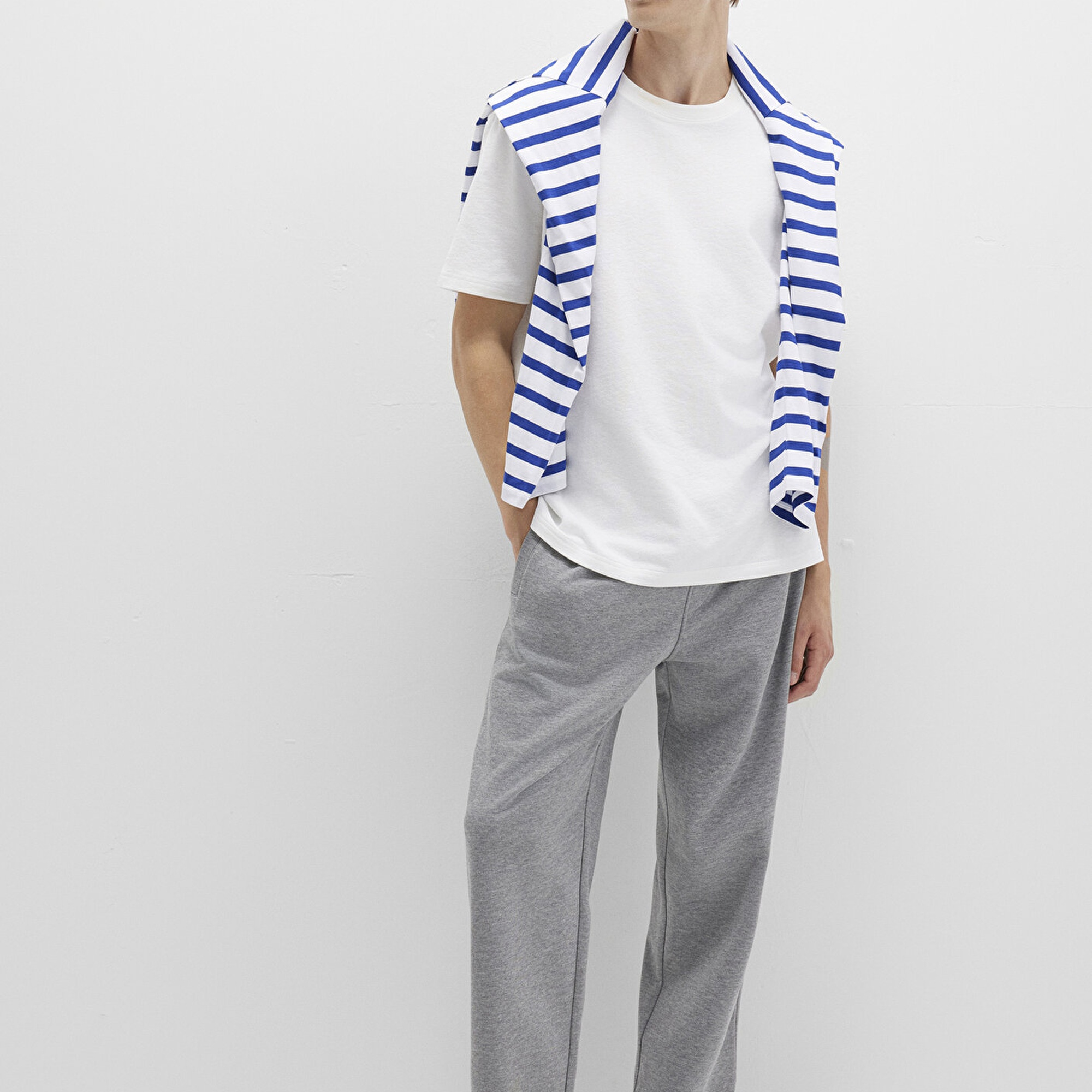 Mavi Gri Basic Eşofman Altı 0010462-80018