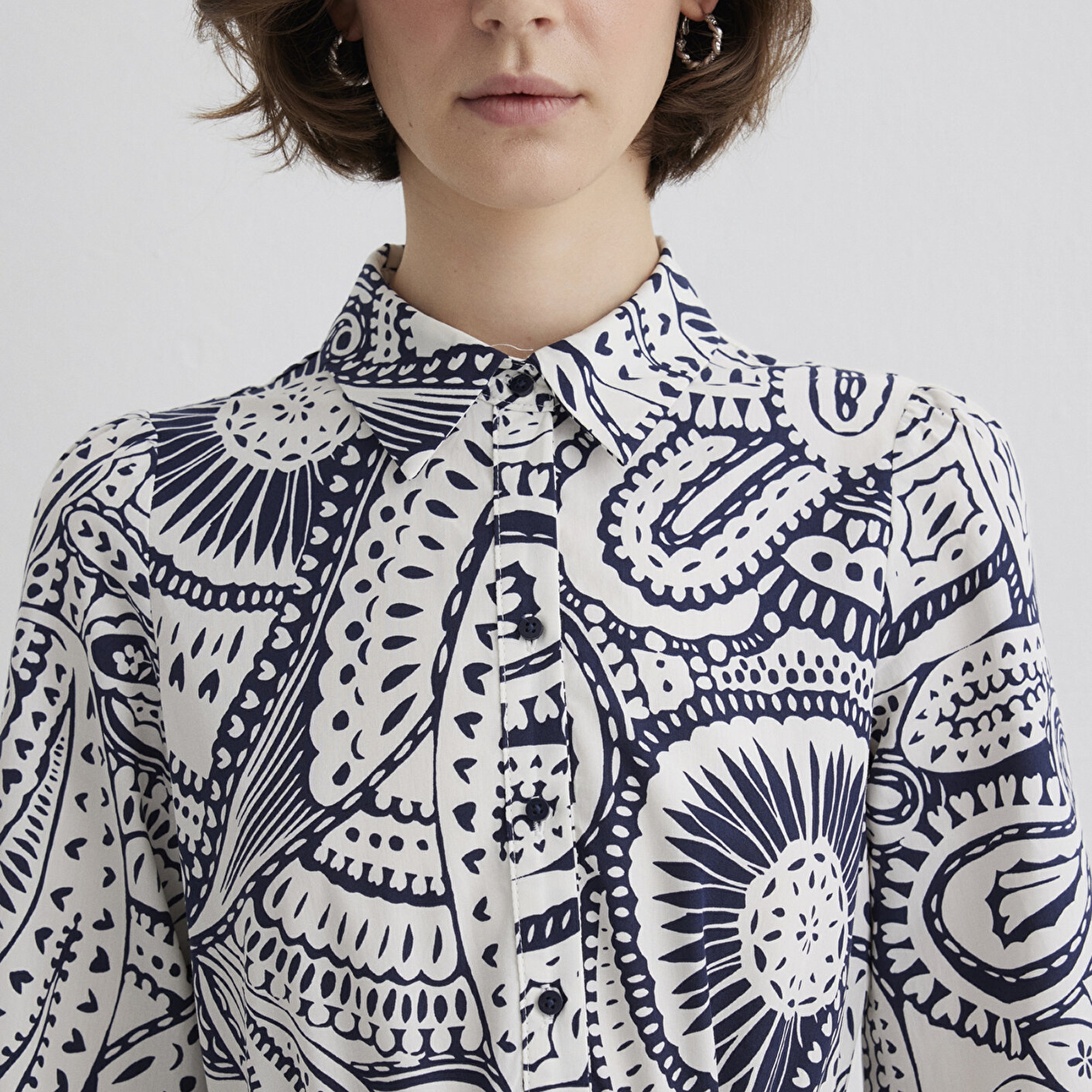 Mavi Lacivert Elbise 1310715-88029