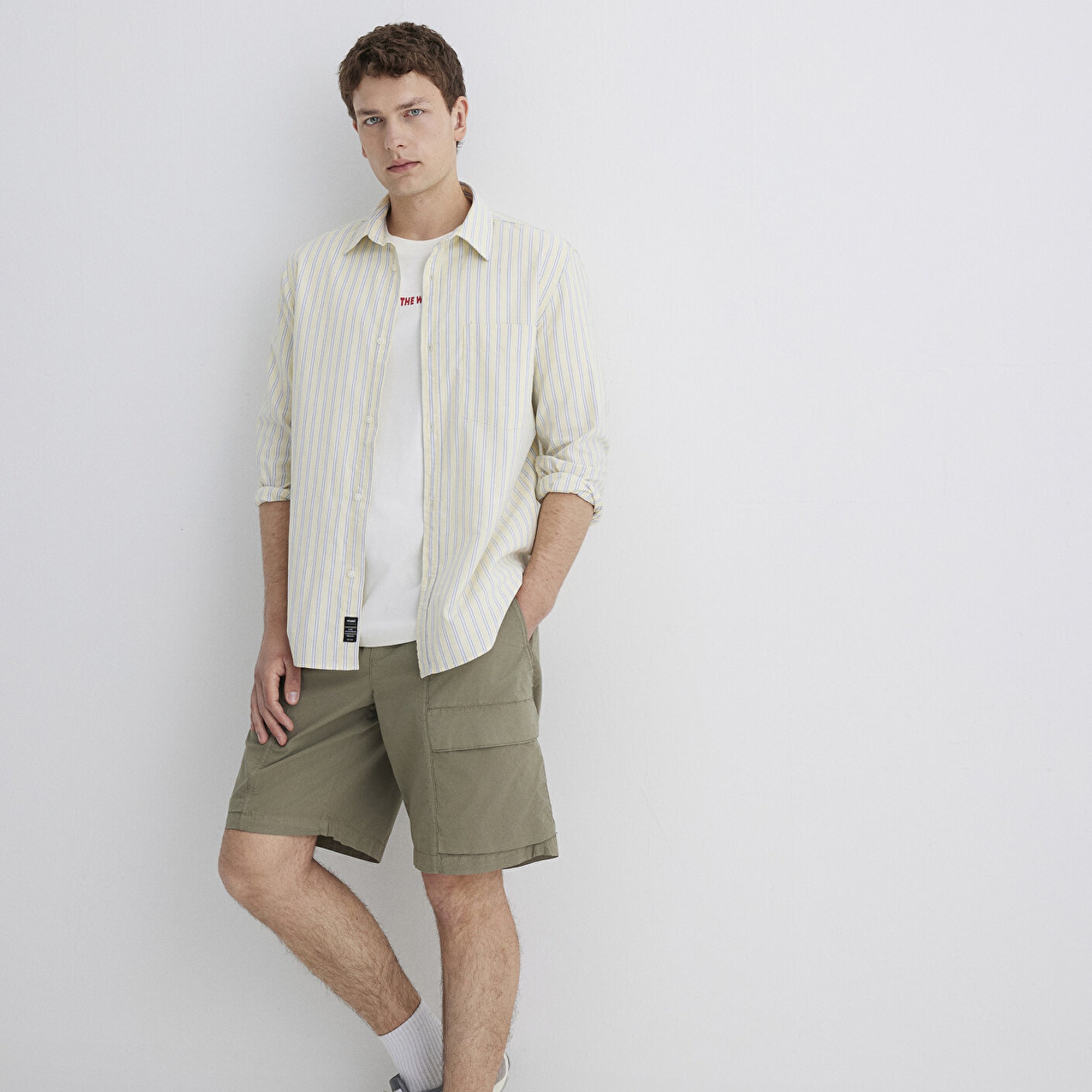 Mavi Yeşil Kargo Şort 0410269-86961