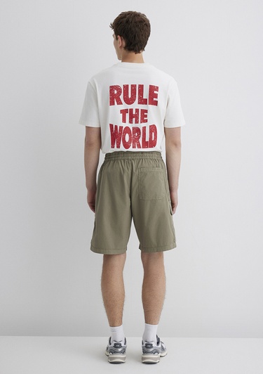  Mavi Yeşil Kargo Şort 0410269-86961