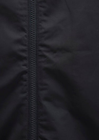  Mavi Kapüşonlu Siyah Ceket Oversize / Geniş Kesim 0110641-71379