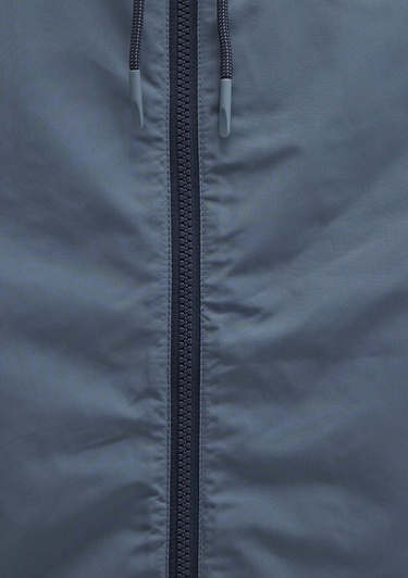  Mavi Kapüşonlu Mavi Ceket Oversize / Geniş Kesim 0110641-80889