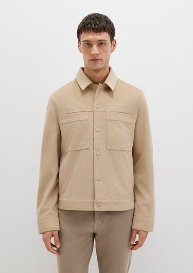  Mavi Bej Ceket Regular Fit / Normal Kesim 0110647-82044