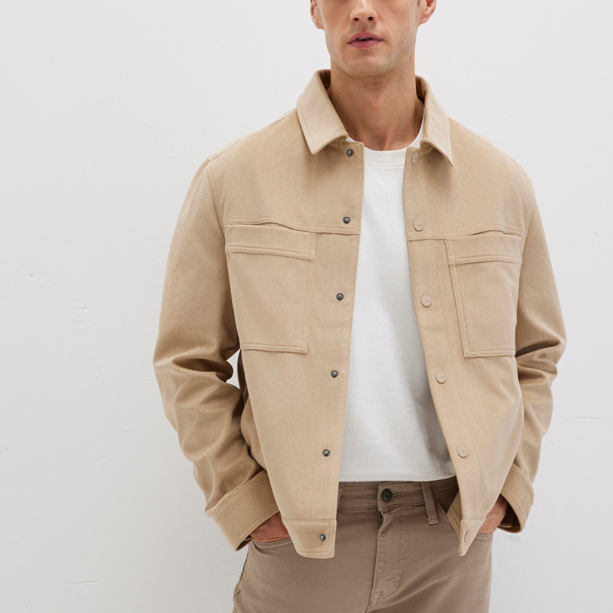 Mavi Bej Ceket Regular Fit / Normal Kesim 0110647-82044