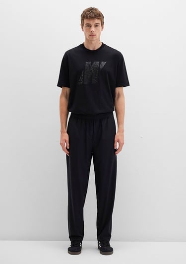  Mavi Siyah Spandex Pantolon 0010457-71379