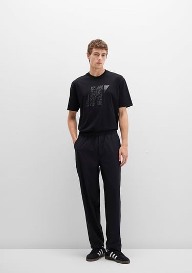  Mavi Siyah Spandex Pantolon 0010457-71379