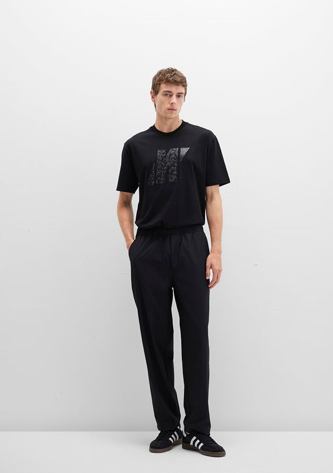  Mavi Siyah Spandex Pantolon 0010457-71379