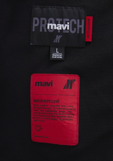  Mavi Mavi Pro Kapüşonlu Siyah Ceket Regular Fit / Normal Kesim 0110610-71379