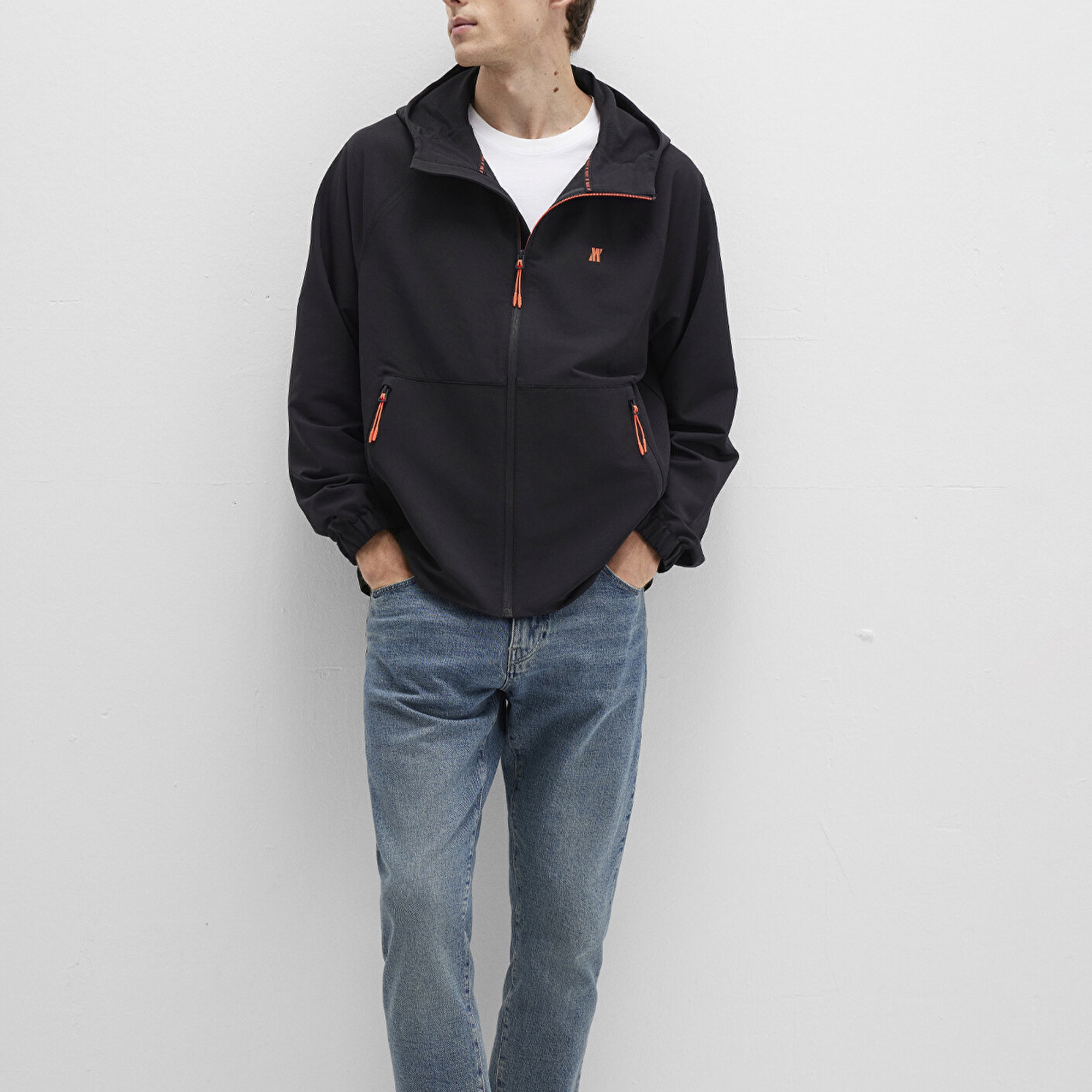 Mavi Mavi Pro Kapüşonlu Siyah Ceket Regular Fit / Normal Kesim 0110610-71379