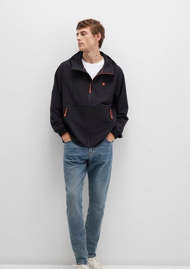  Mavi Mavi Pro Kapüşonlu Siyah Ceket Regular Fit / Normal Kesim 0110610-71379