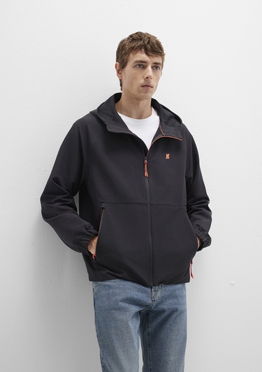  Mavi Mavi Pro Kapüşonlu Siyah Ceket Regular Fit / Normal Kesim 0110610-71379