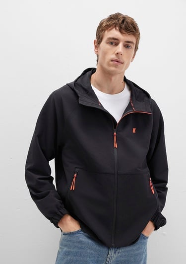  Mavi Mavi Pro Kapüşonlu Siyah Ceket Regular Fit / Normal Kesim 0110610-71379