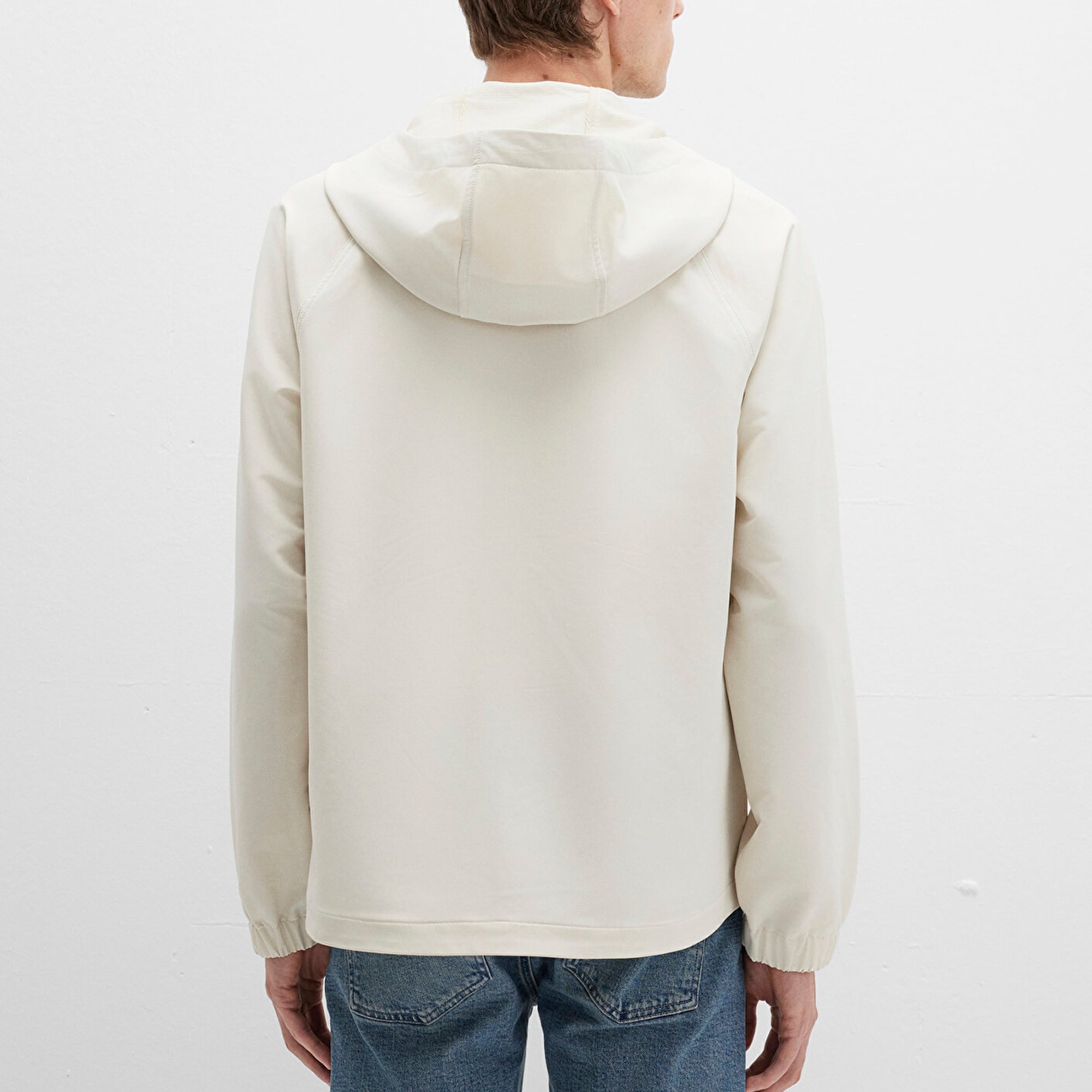 Mavi Mavi Pro Kapüşonlu Bej Ceket Regular Fit / Normal Kesim 0110610-70134