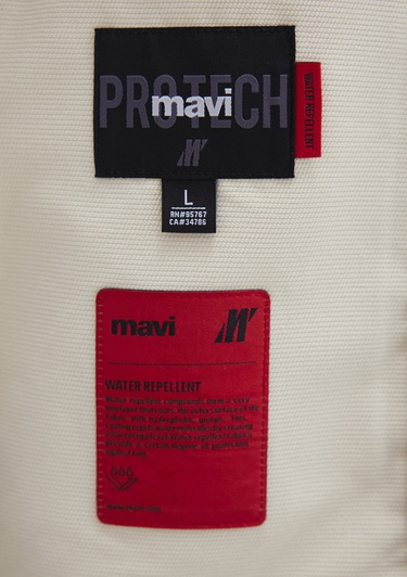  Mavi Mavi Pro Kapüşonlu Bej Ceket Regular Fit / Normal Kesim 0110610-70134