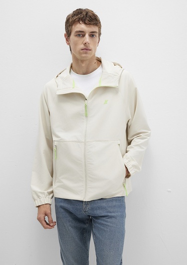  Mavi Mavi Pro Kapüşonlu Bej Ceket Regular Fit / Normal Kesim 0110610-70134