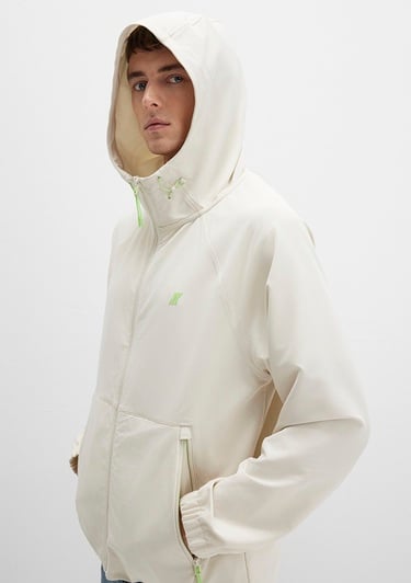  Mavi Mavi Pro Kapüşonlu Bej Ceket Regular Fit / Normal Kesim 0110610-70134