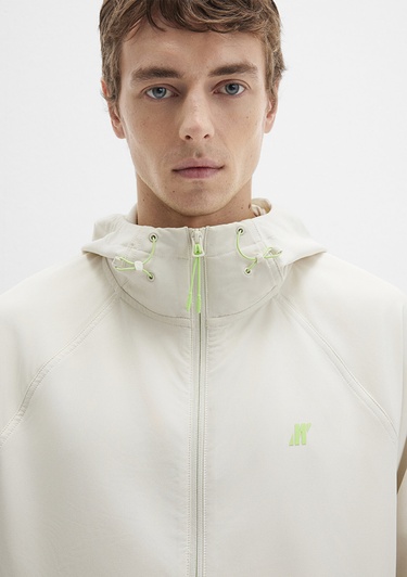  Mavi Mavi Pro Kapüşonlu Bej Ceket Regular Fit / Normal Kesim 0110610-70134