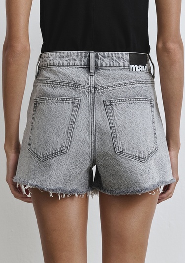  Mavi Cherry 90lar Açık Gri Jean Şort 1410022-89734