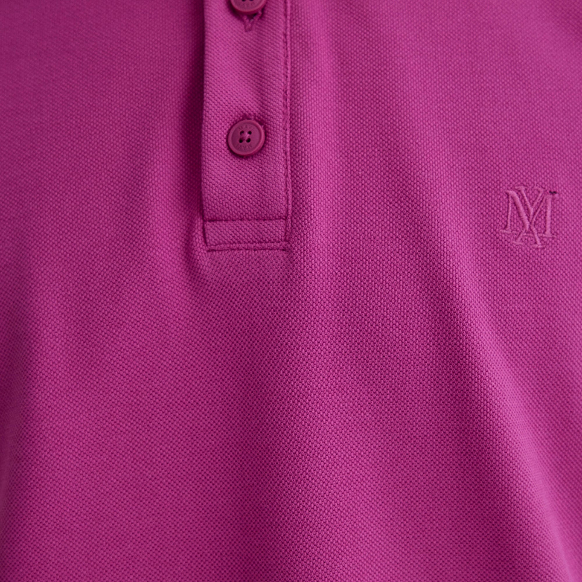 Mavi Pembe Polo Tişört Slim Fit / Dar Kesim 064946-70934