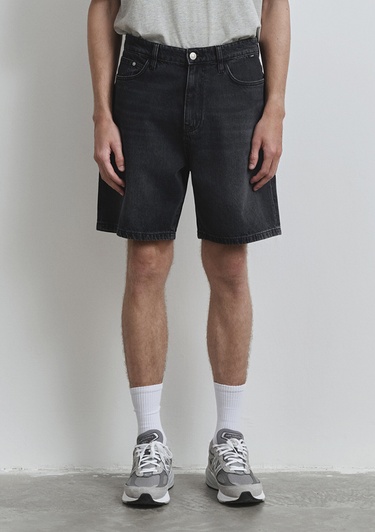  Mavi Houston Street Antrasit Denim Jean Şort 0410672-89813