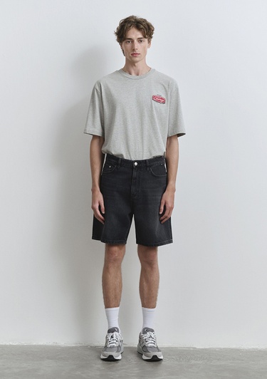  Mavi Houston Street Antrasit Denim Jean Şort 0410672-89813