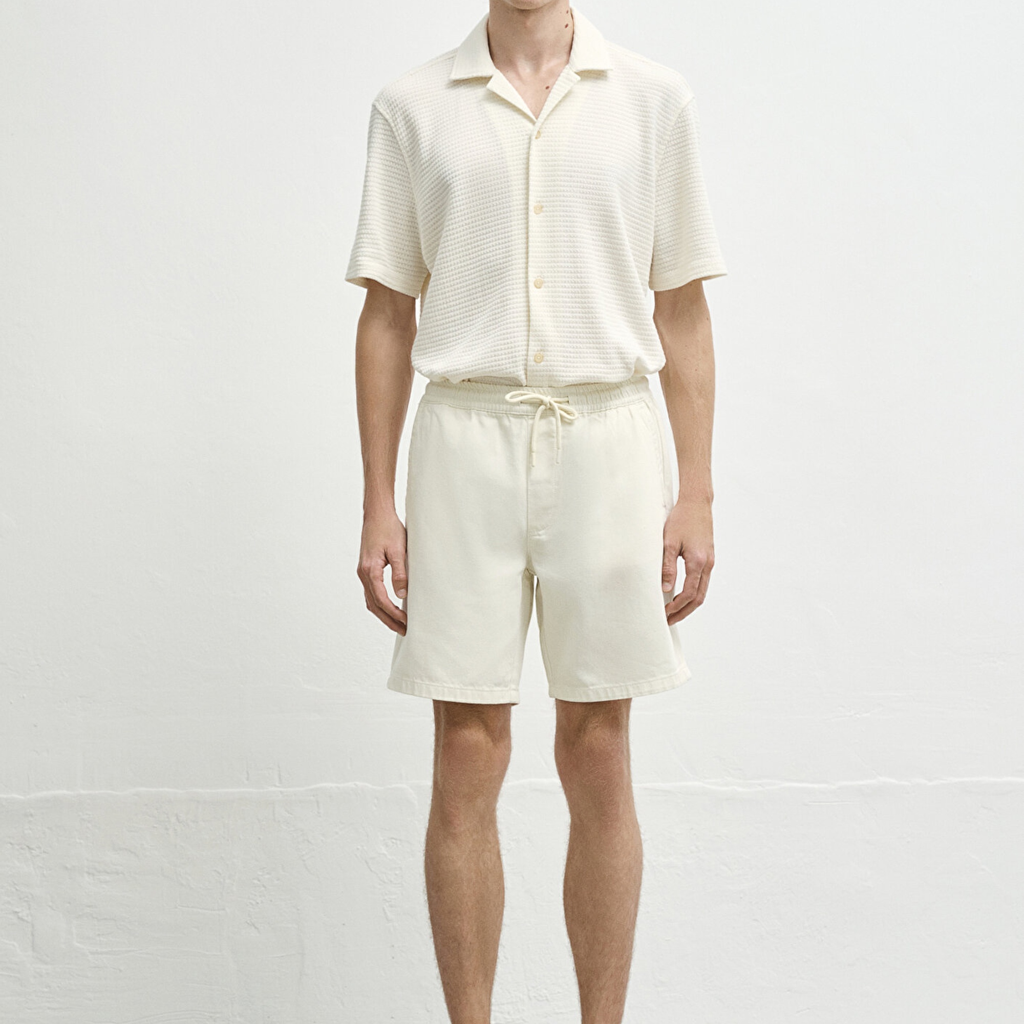 Mavi Dayton Casual Ekru Jean Şort 0410093-90390