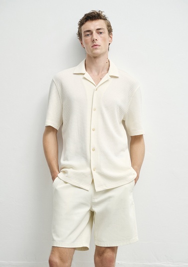  Mavi Dayton Casual Ekru Jean Şort 0410093-90390