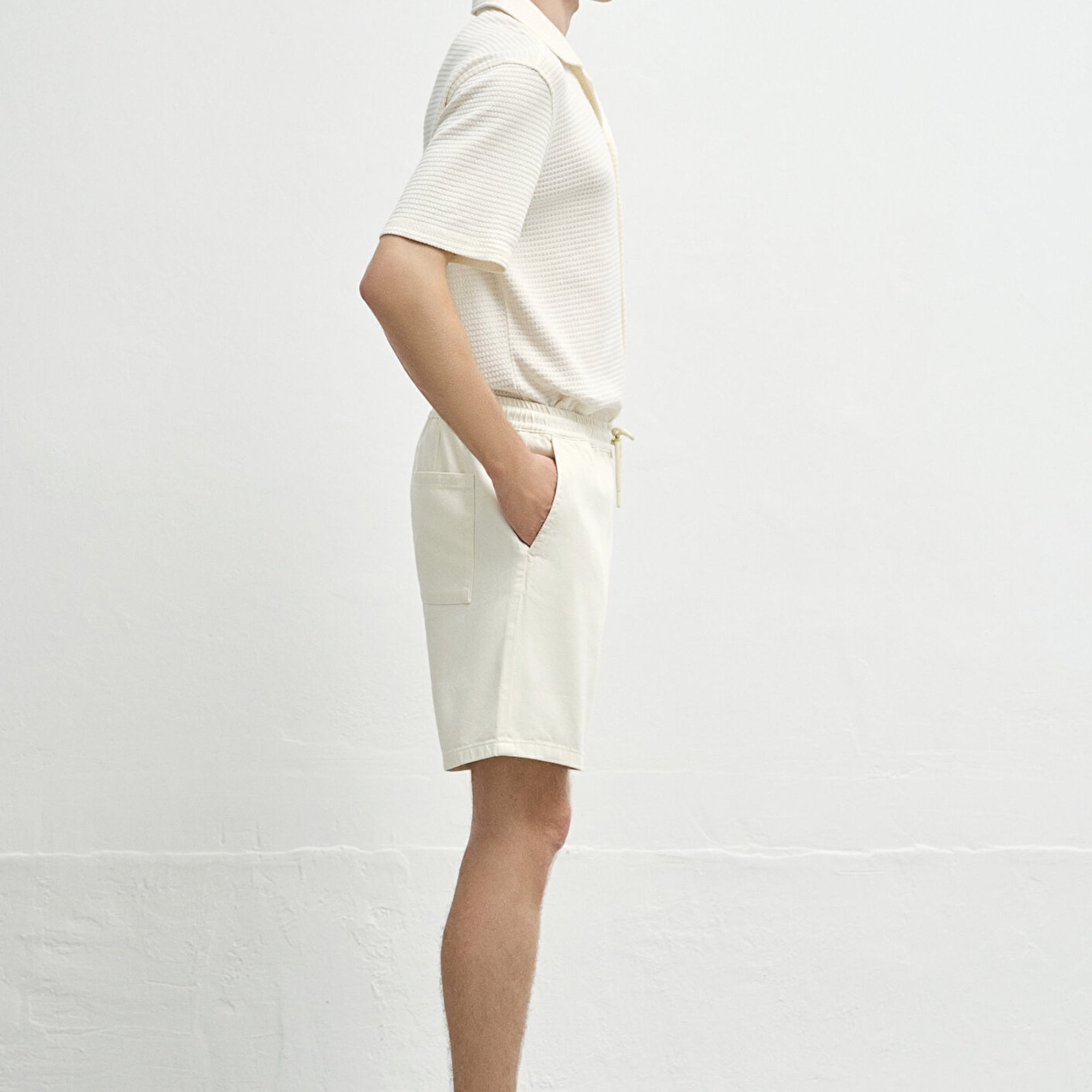 Mavi Dayton Casual Ekru Jean Şort 0410093-90390