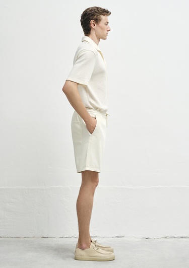  Mavi Dayton Casual Ekru Jean Şort 0410093-90390