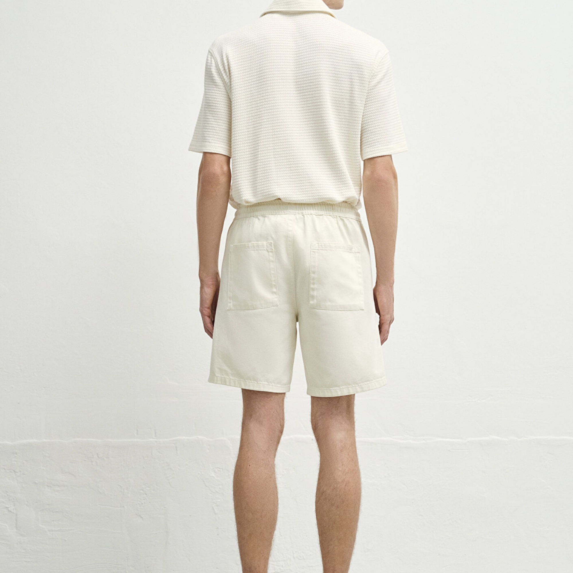 Mavi Dayton Casual Ekru Jean Şort 0410093-90390