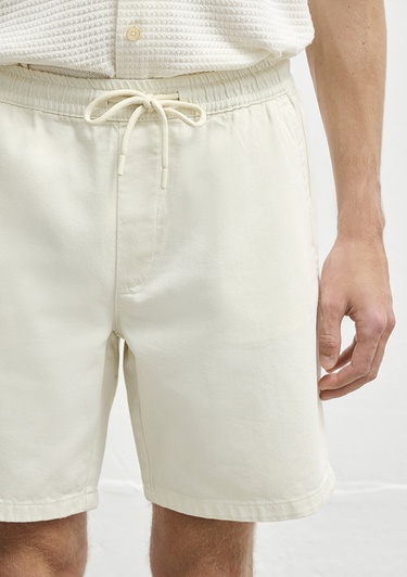  Mavi Dayton Casual Ekru Jean Şort 0410093-90390