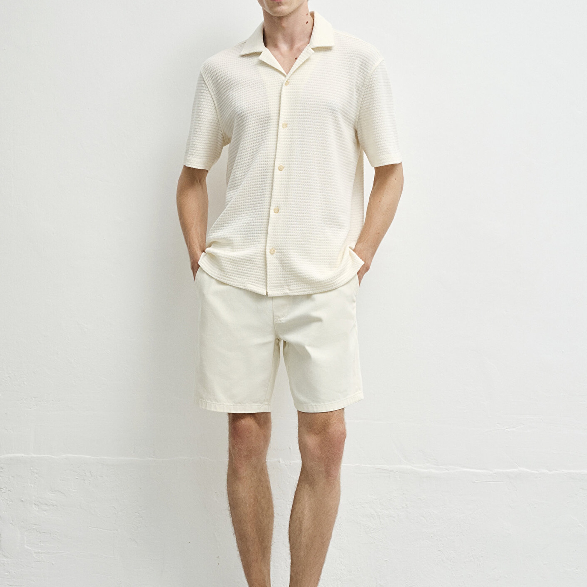 Mavi Dayton Casual Ekru Jean Şort 0410093-90390