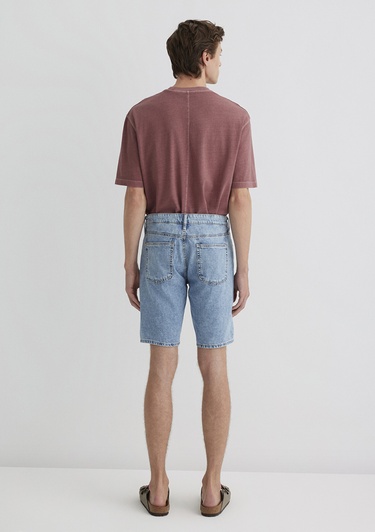  Mavi Lucas Street Vintage Açık Mavi Jean Şort 0412607-90388