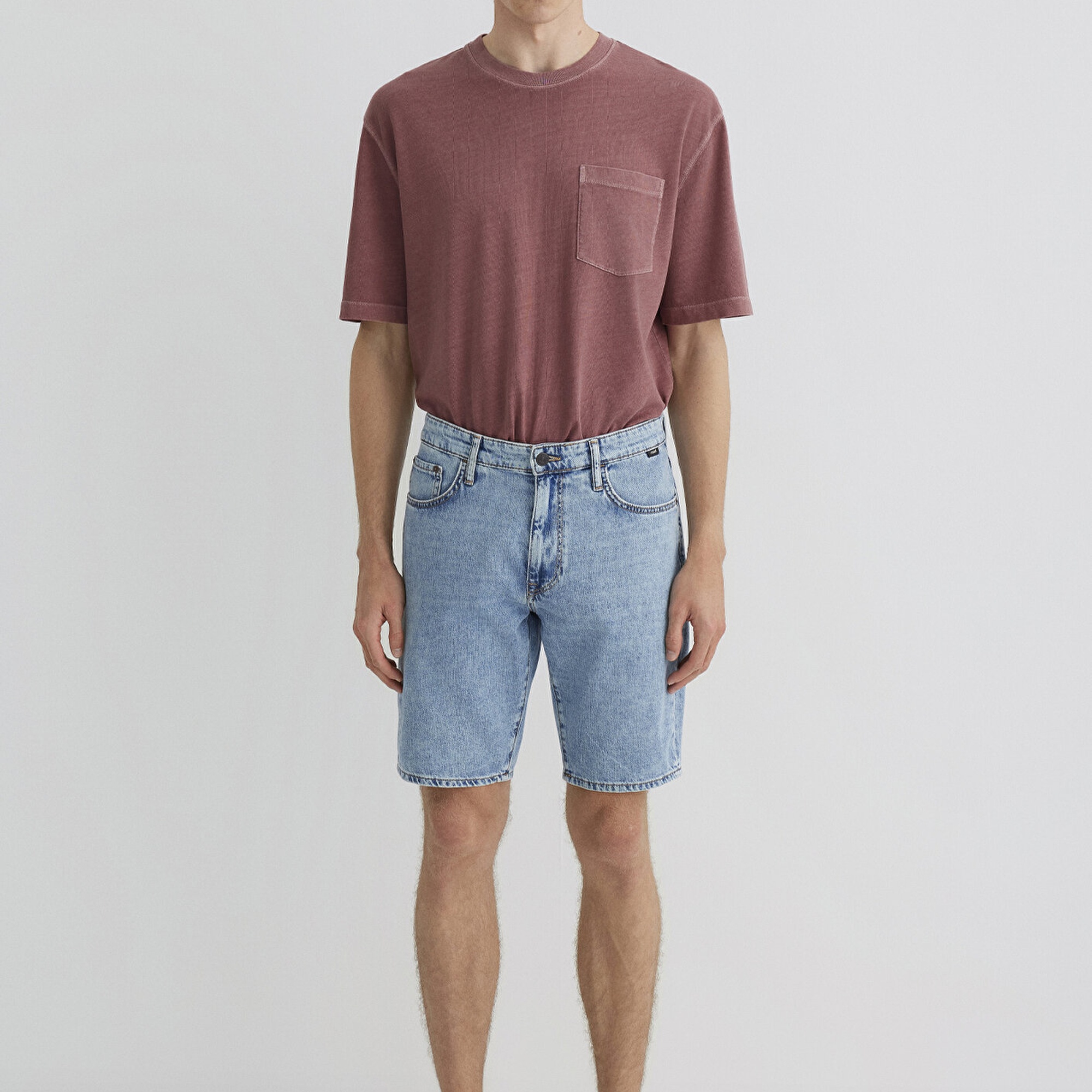 Mavi Lucas Street Vintage Açık Mavi Jean Şort 0412607-90388