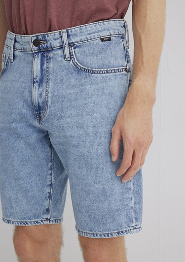  Mavi Lucas Street Vintage Açık Mavi Jean Şort 0412607-90388