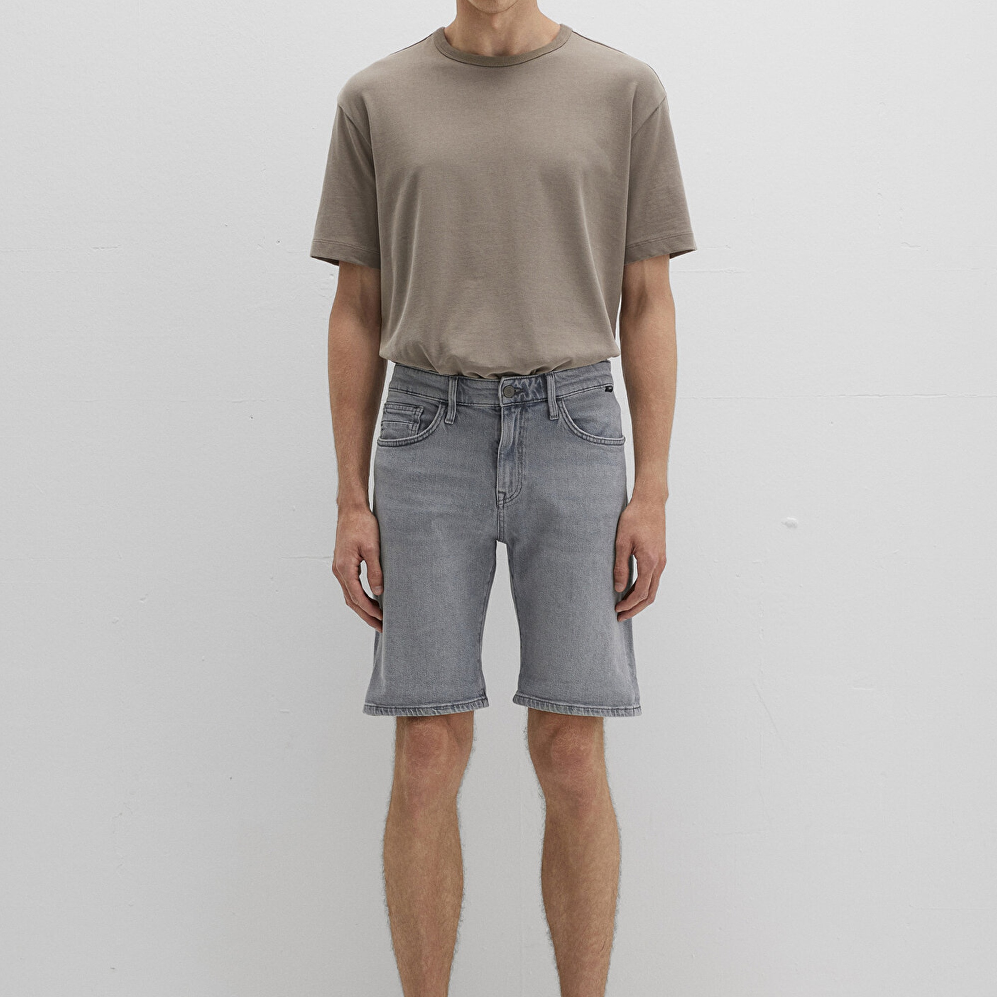 Mavi Brian 90lar Açık Gri Jean Şort 0418489820