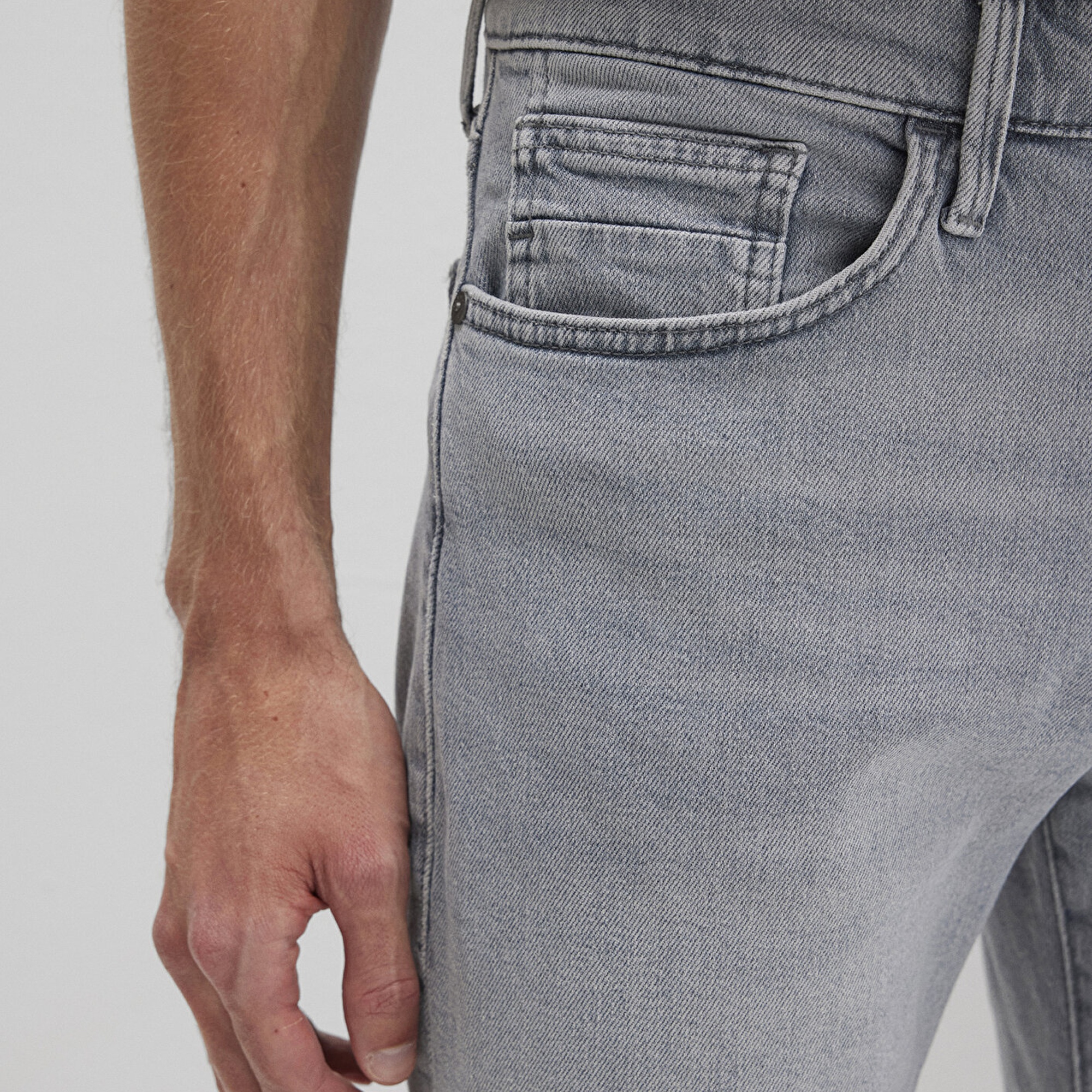 Mavi Brian 90lar Açık Gri Jean Şort 0418489820