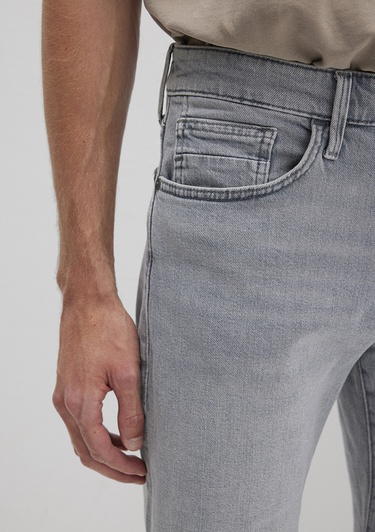  Mavi Brian 90lar Açık Gri Jean Şort 0418489820