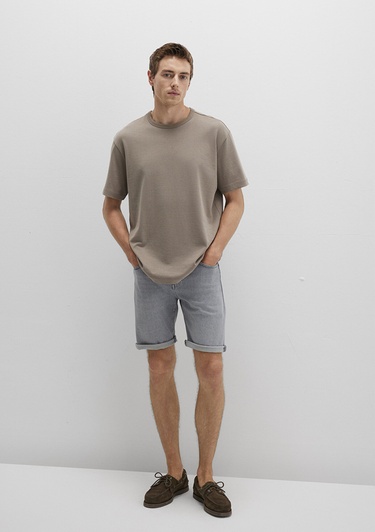  Mavi Brian 90lar Açık Gri Jean Şort 0418489820