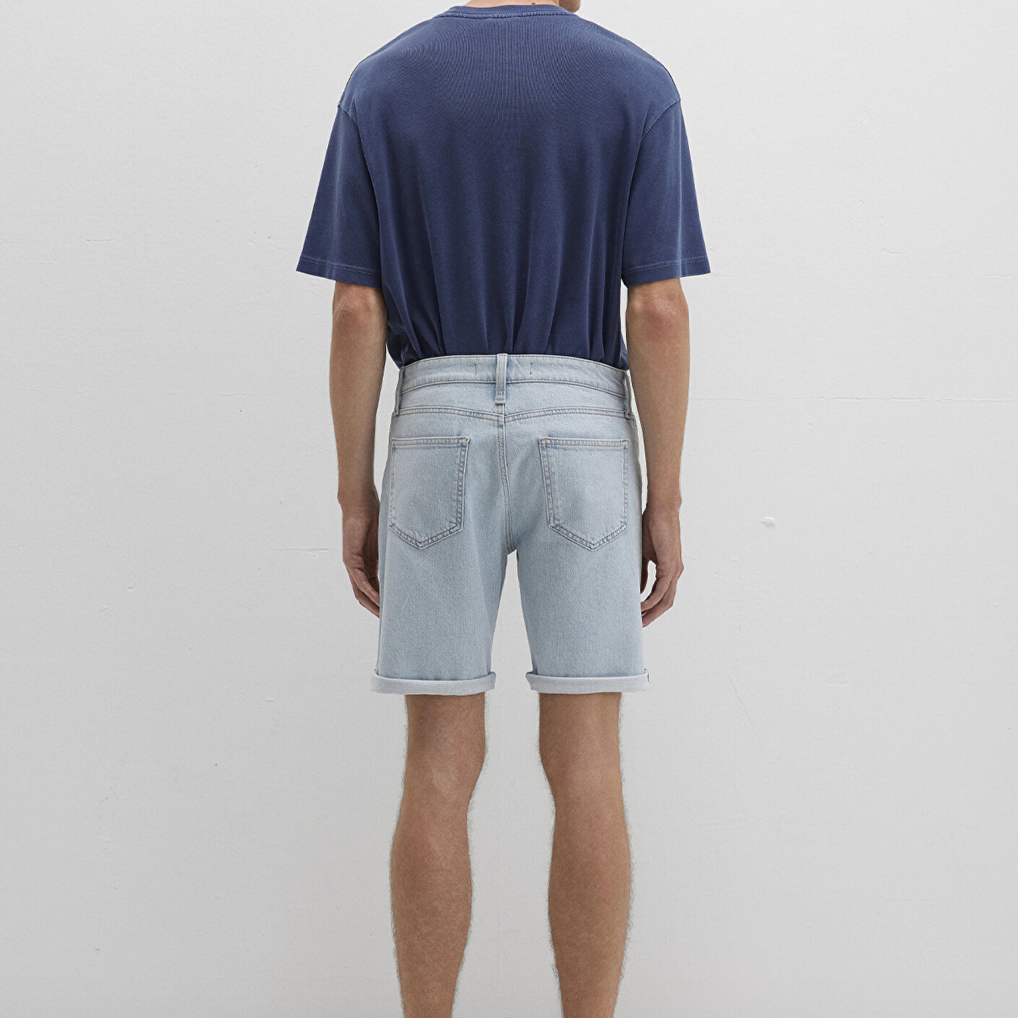 Mavi Brian 90lar Buz Mavi Jean Şort 0418489808