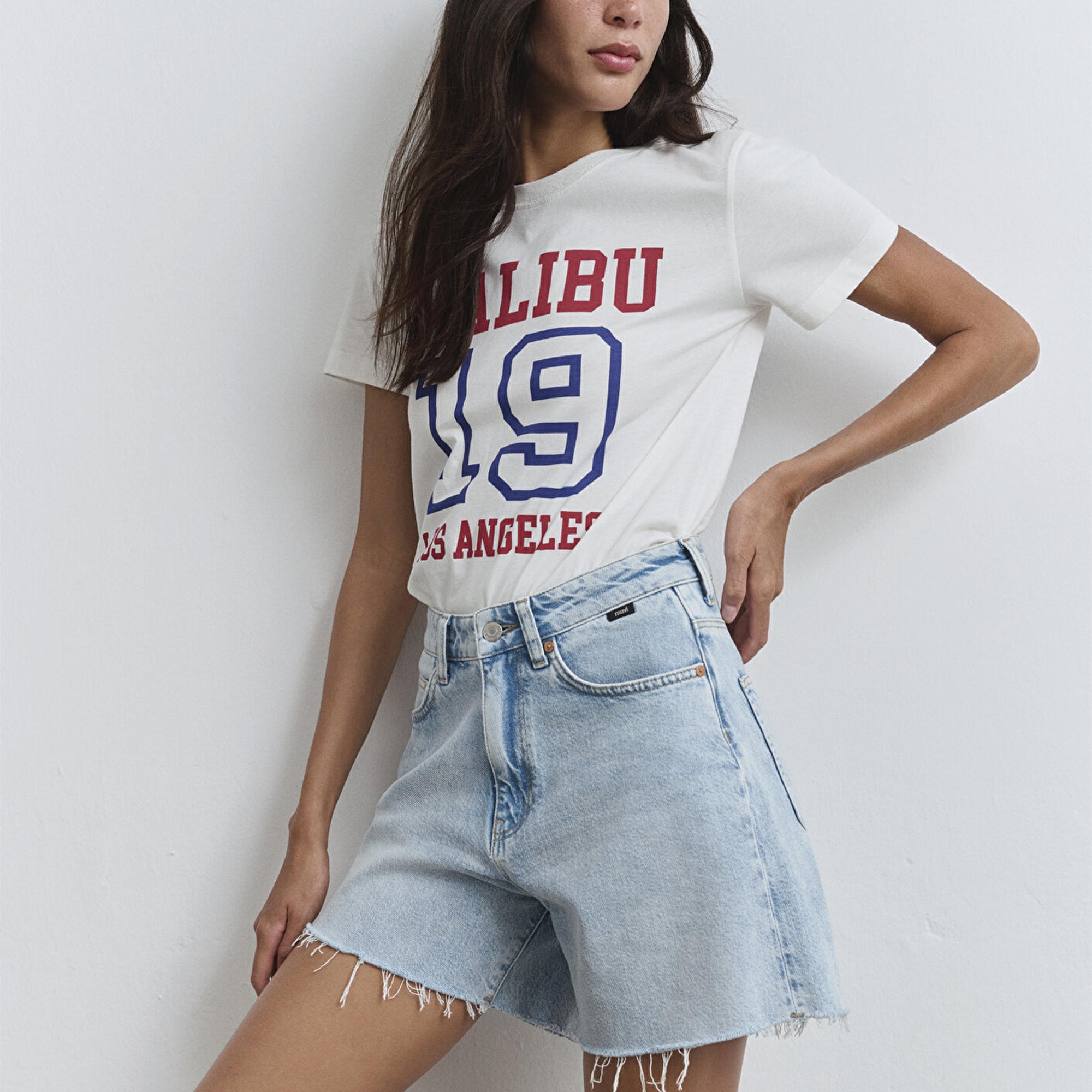 Mavi Millie 90lar Açık Mavi Jean Şort 1458989752