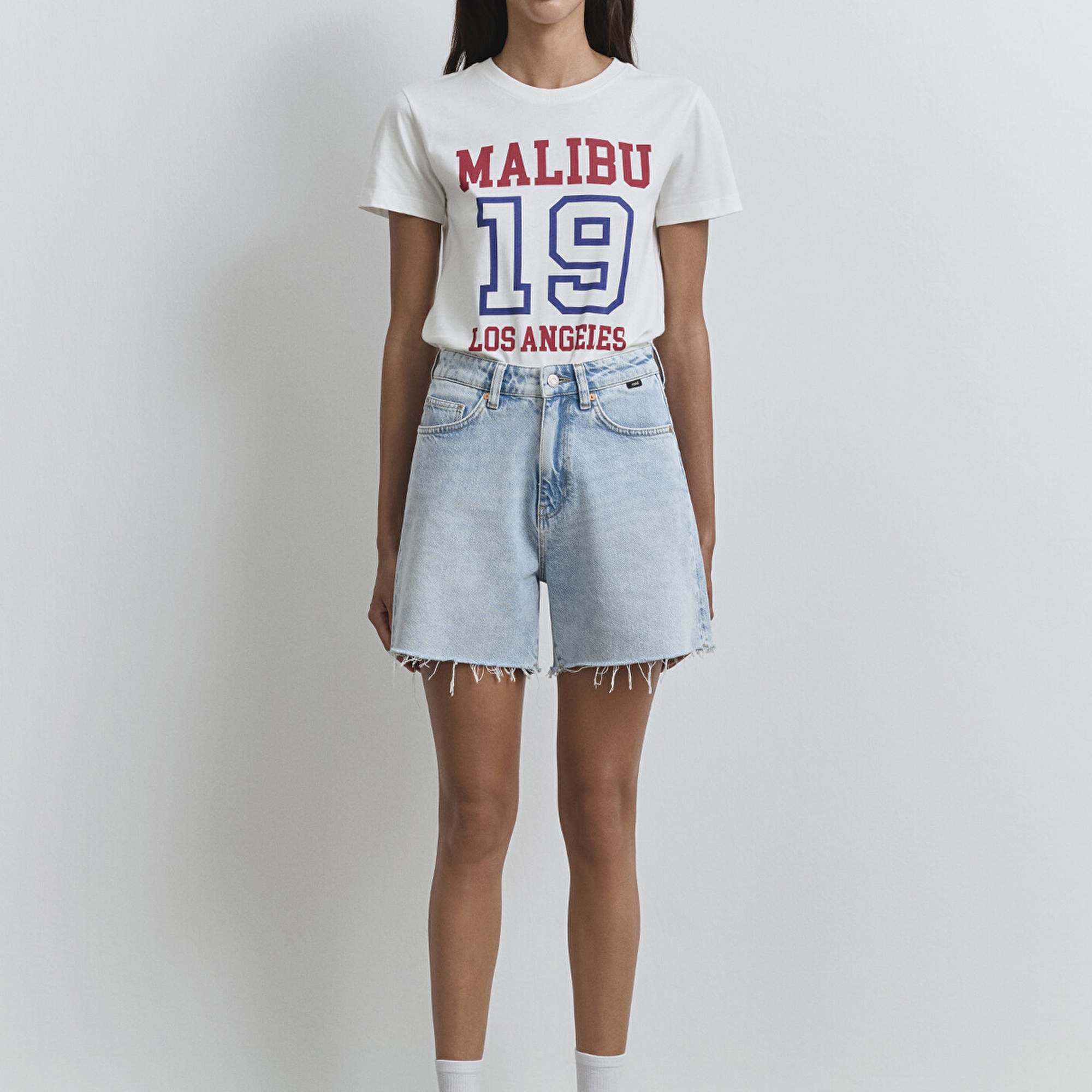 Mavi Millie 90lar Açık Mavi Jean Şort 1458989752