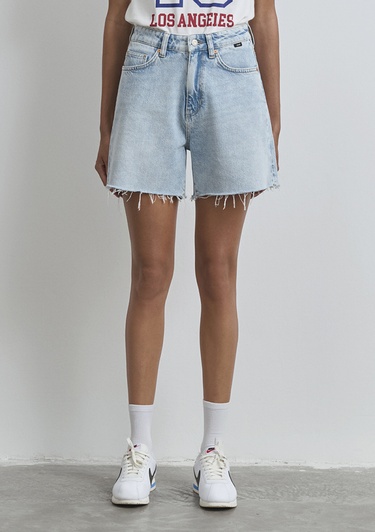  Mavi Millie 90lar Açık Mavi Jean Şort 1458989752