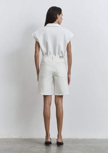  Mavi Melina Real Blue Kırık Beyaz Jean Şort 1410144-89746