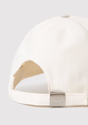  Mavi Kaplumbağa Nakışlı Ekru Şapka 1913011-28458