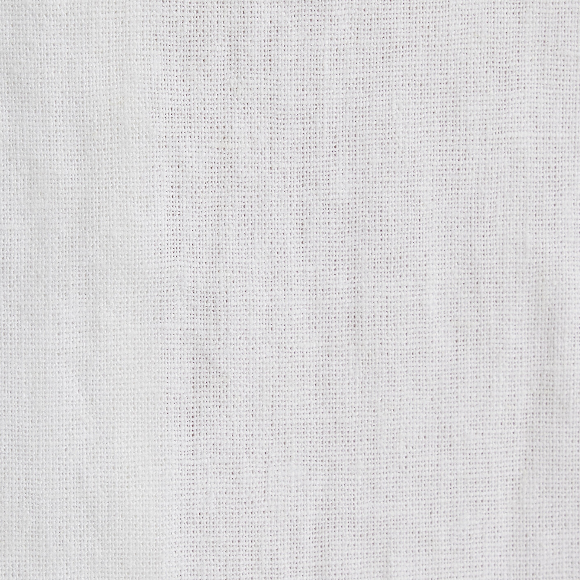 Mavi Keten Karışımlı Beyaz Gömlek Loose Fit / Bol Rahat Kesim 0211597-70058