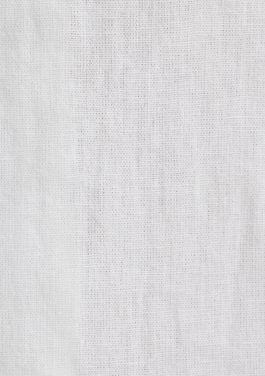  Mavi Keten Karışımlı Beyaz Gömlek Loose Fit / Bol Rahat Kesim 0211597-70058