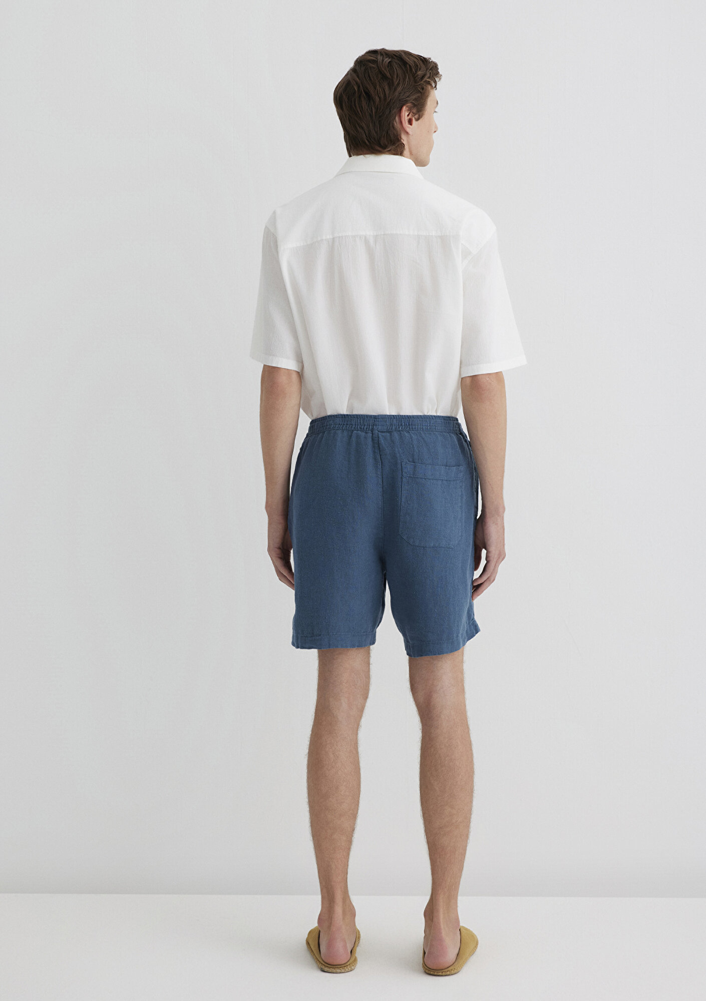 Mavi Mavi Keten Şort 0410103-89798