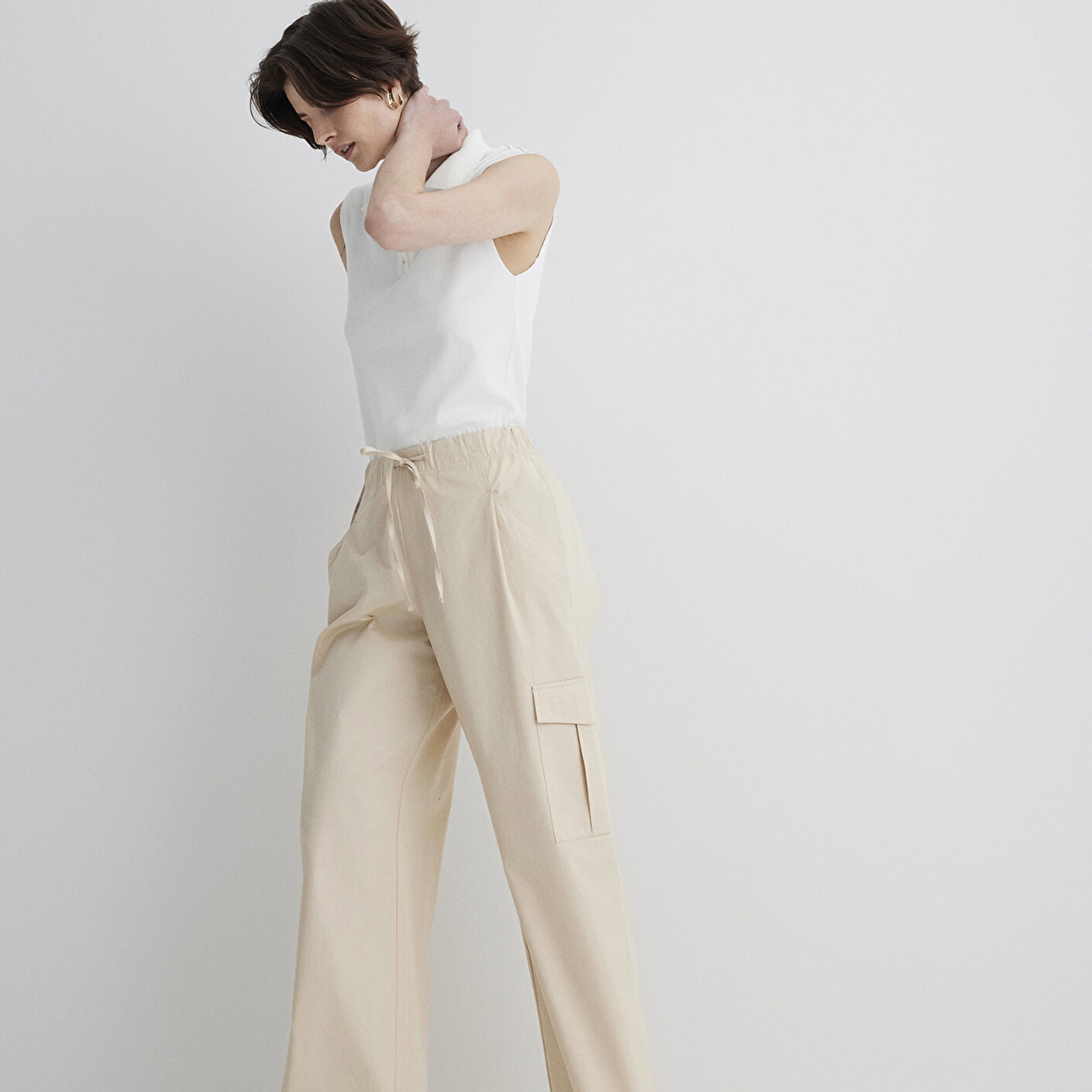 Mavi Ekru Pantolon 1011078-70003